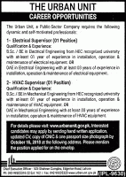 Jobs In The Urban Unit Lahore