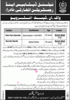 NADRA Jobs 2020 For Data Entry Operators & Security Guards In Gilgit