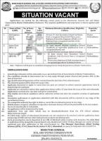 Directorate General For Soil And Water Conservation Jobs August 2020