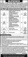 Directorate General Health Services Jobs 2022