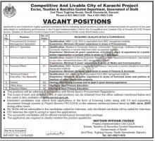 Excise, Taxation & Narcotics Control Department Sindh Jobs 2020