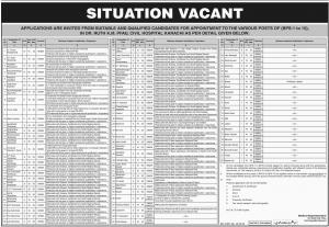 Jobs In Civil Hospital Karachi