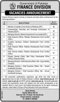 Jobs In Finance Division Government Of Pakistan