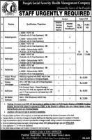 Jobs In Punjab Social Security Health Management Company PSSHMC