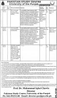 Jobs In University Of The Punjab PU