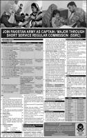 Join Pakistan army As Captain/Major - Pakistan army Jobs 2019