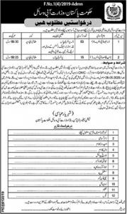 Ministry of Water Resources Islamabad Jobs 2020
