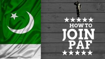 Pakistan Air Force Joining Procedure  - Joinpaf.gov.pk After Matric