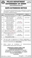 POLICE DEPARTMENT - www.sindhpolice.gov.pk - JOBS 2023