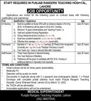 PUNJAB RANGERS JOBS 2022 New