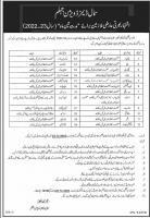 Small Dam Division Jobs 2022