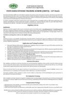 State Bank Officers Training Scheme (SBOTS) 2020 OG-2 Application Form & Test Sample Paper