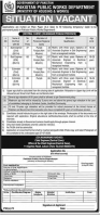 Pakistan Public Works Department PWD Jobs 2020