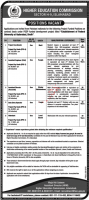 Jobs In Higher Education Commission - HEC Jobs January 2020